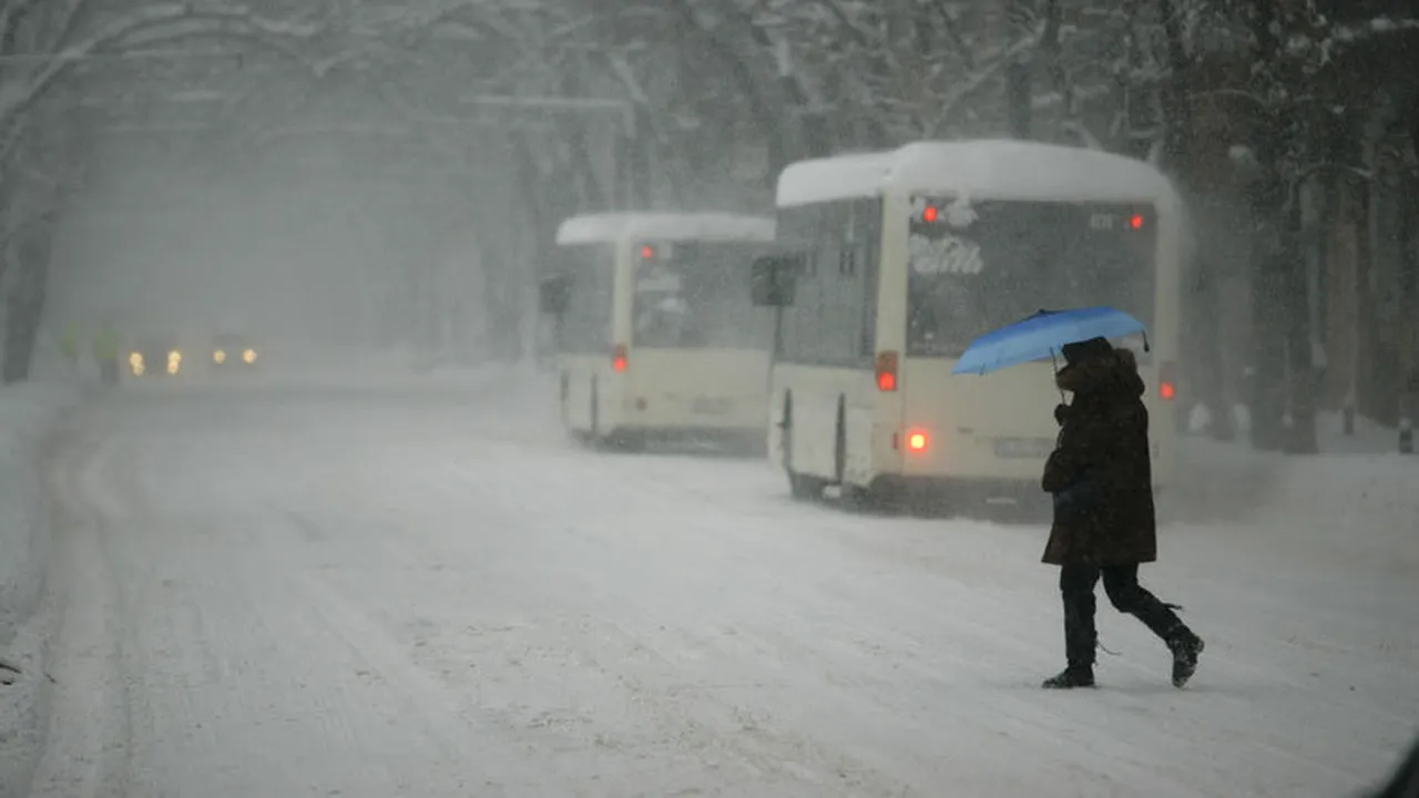 VREMEA - COD PORTOCALIU DE NINSORI, în București și în nouă județe - HARTA ANM
