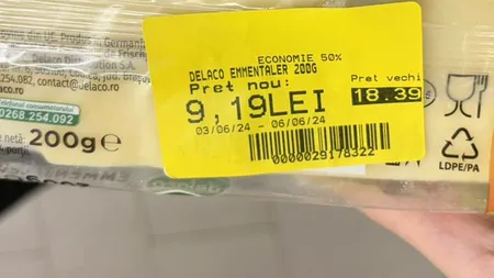 Ce a pățit un ieșean, după ce a cumpărat un cașcaval redus 50%, din Profi. Ce era, de fapt, înauntru