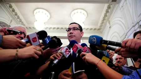 Ponta: Ideea Ministerului de Finanțe de a strânge informații de la cetățeni poate încuraja delațiunea. 