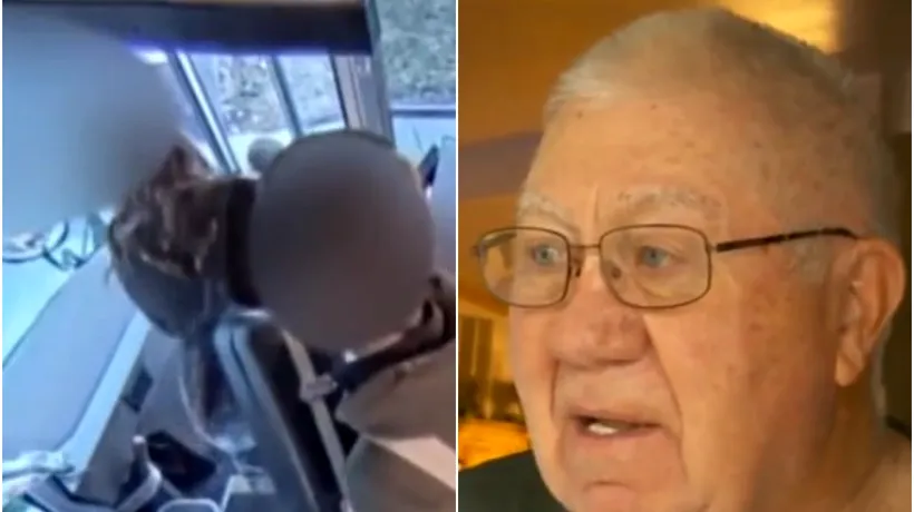 Un șofer de autobuz susține că nu este rasist, dovadă fiind faptul că are un câine negru - VIDEO