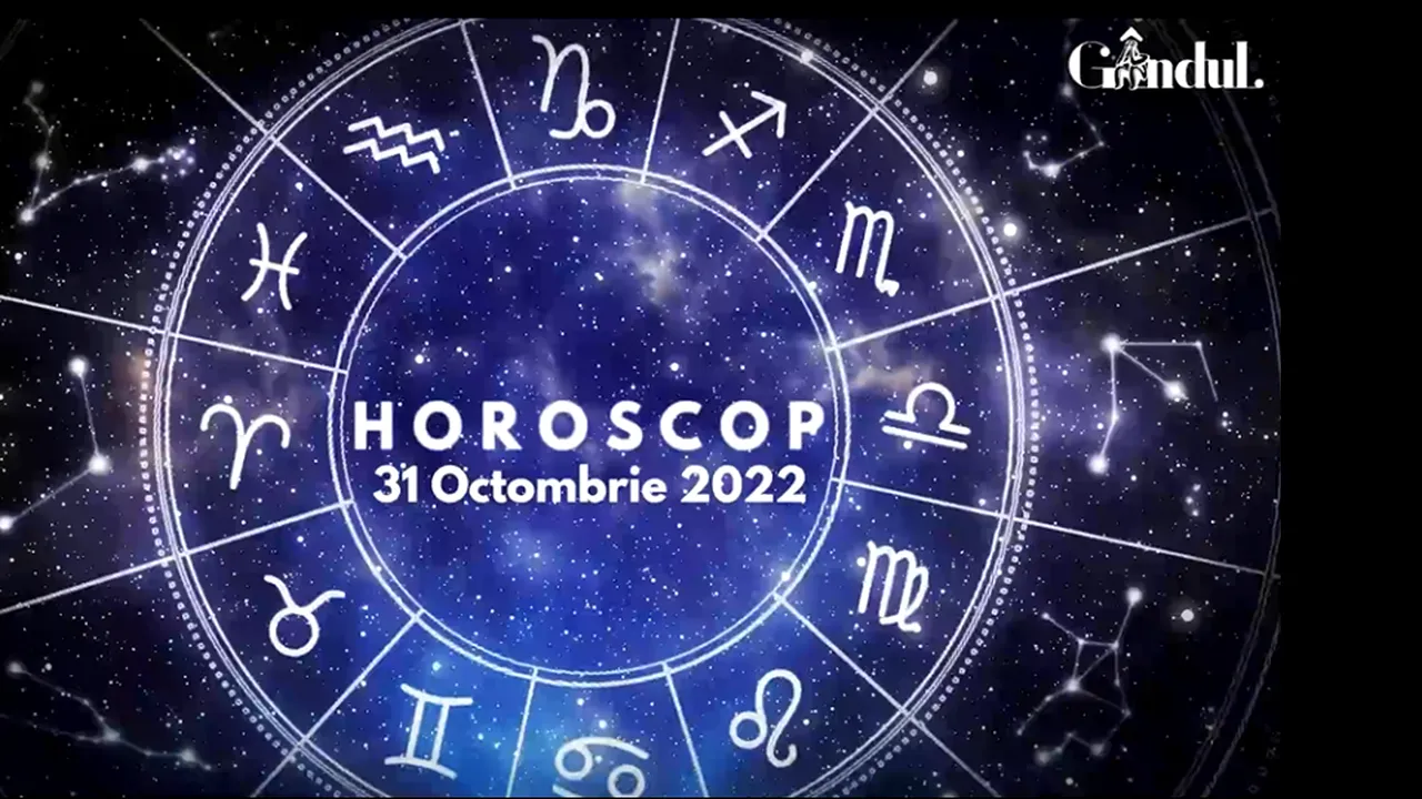 VIDEO | Horoscop luni, 31 octombrie 2022. Cine sunt nativii care se pot organiza cu succes, la muncă sau acasă