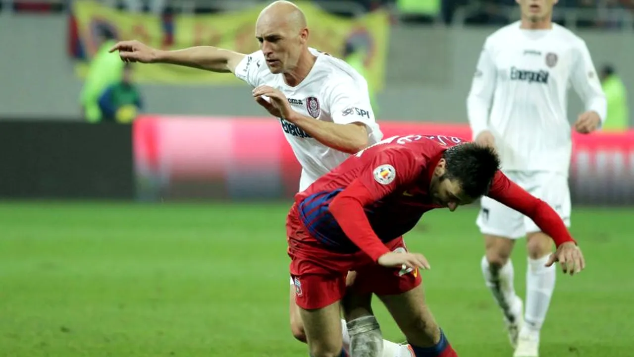 STEAUA - CFR. Cu ce îi amenință Becali pe clujeni înaintea partidei din această seară