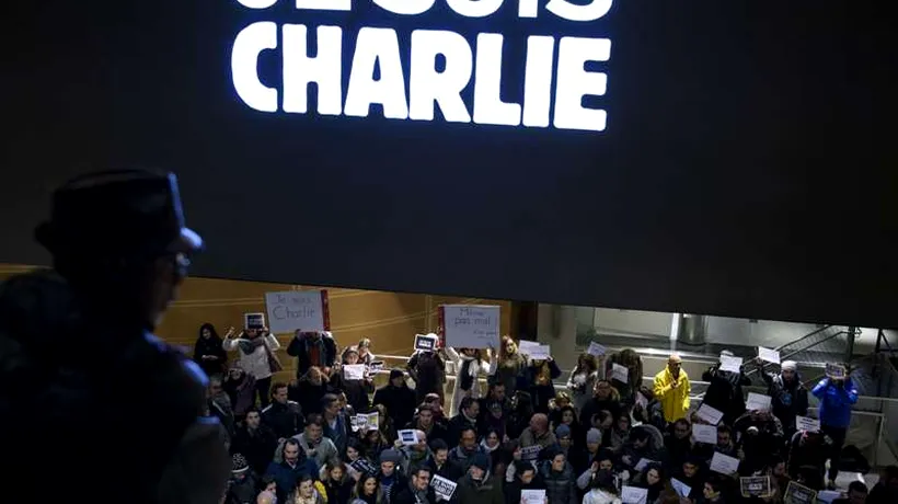 Marș de solidaritate la Cluj Napoca, după atentatul asupra Charlie Hebdo
