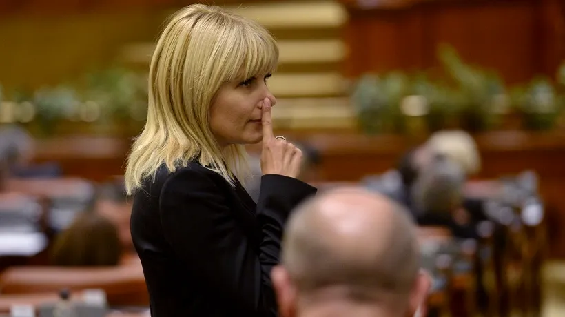 Elena Udrea a fost întrebată dacă îi este dor de colegii din Parlament: „Voi deschide televizorul