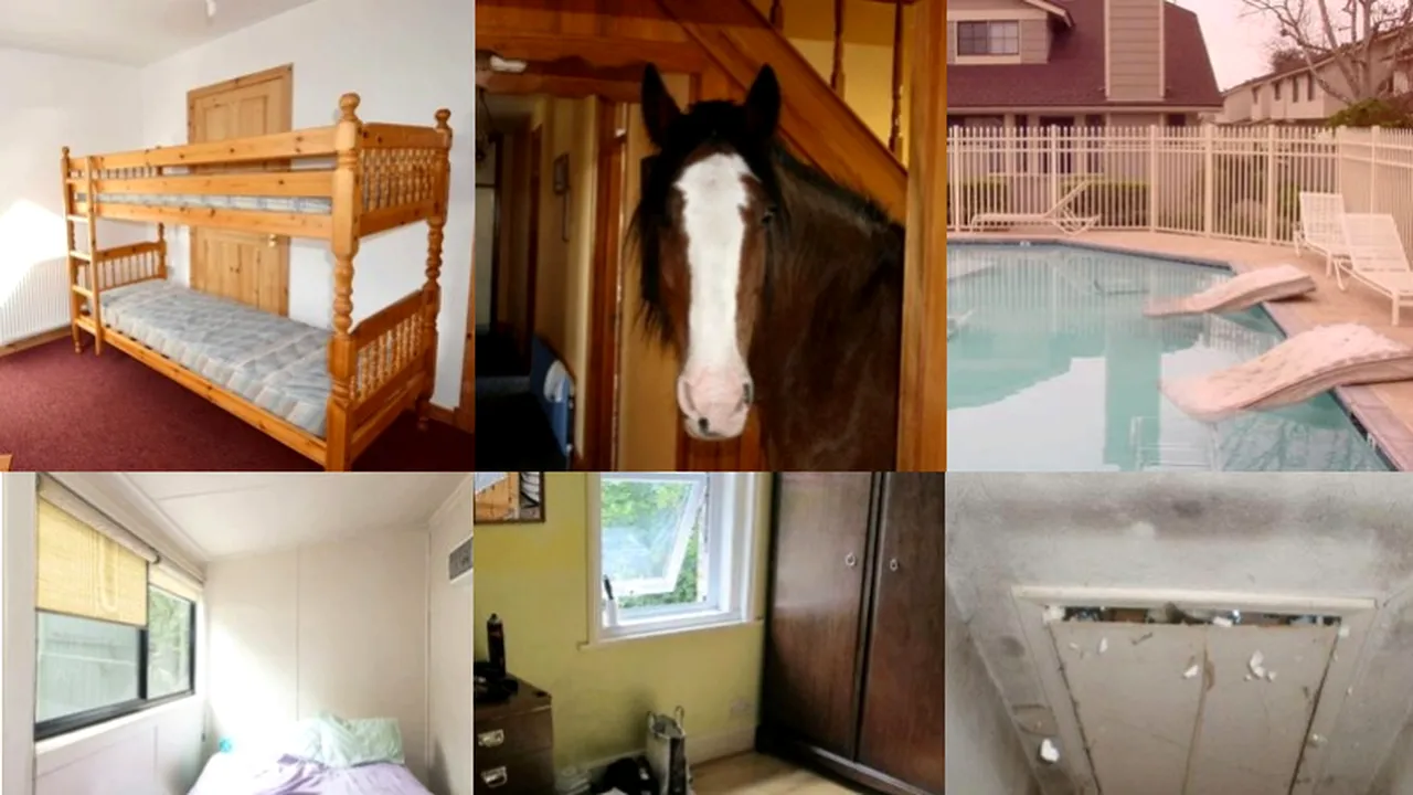 Ați cumpăra o asemenea casă? Fotografii hilare postate de agențiile imobiliare