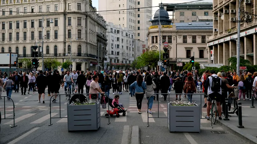 Străzi importante din București, închise în weekend pentru organizarea mai multor evenimente, precum „The color run”