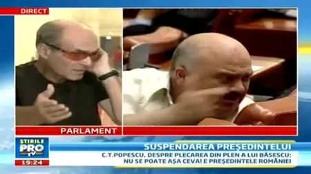 SUSPENDAREA PREȘEDINTELUI. Cristian Tudor Popescu: 