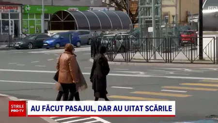 Au făcut pasajul, dar au uitat să monteze SCĂRILE. În Bistrița, un pasaj pietonal subteran a devenit subiect de glumă: „Lucrează ca meșterul Manole”