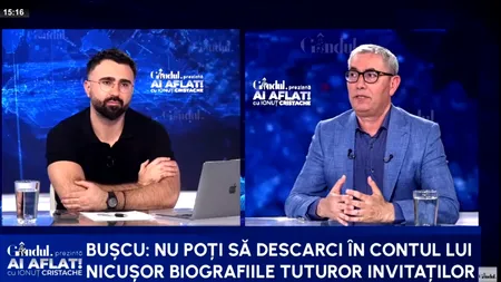 Doru Bușcu: „A fost pe căprării, fiecare a bătut într-o direcție