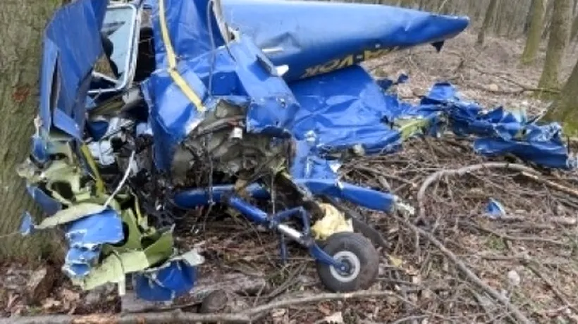 Un pilot român a murit după ce s-a prăbușit cu avionul, în Ungaria