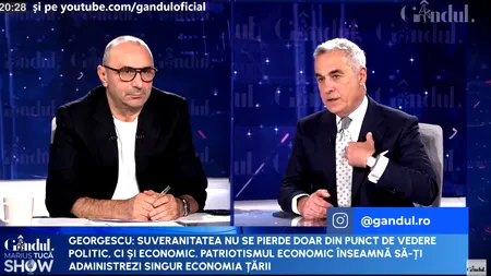 Călin Georgescu: „România este devorată la propriu de forțe extra-statale. Avem nevoie de un guvern responsabil care să lucreze doar pentru binele țării