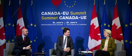 Summit UE-Canada | Ursula von der Leyen salută avansarea relațiilor / Președintele CE vrea relansarea procesului de pace israelo-palestinian