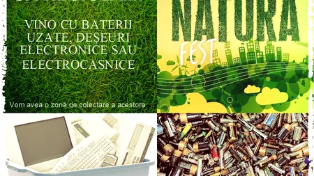 NATURA Fest, recomandare pentru final de săptămână - evenimentul la care copiii pot învăța cum să recicleze