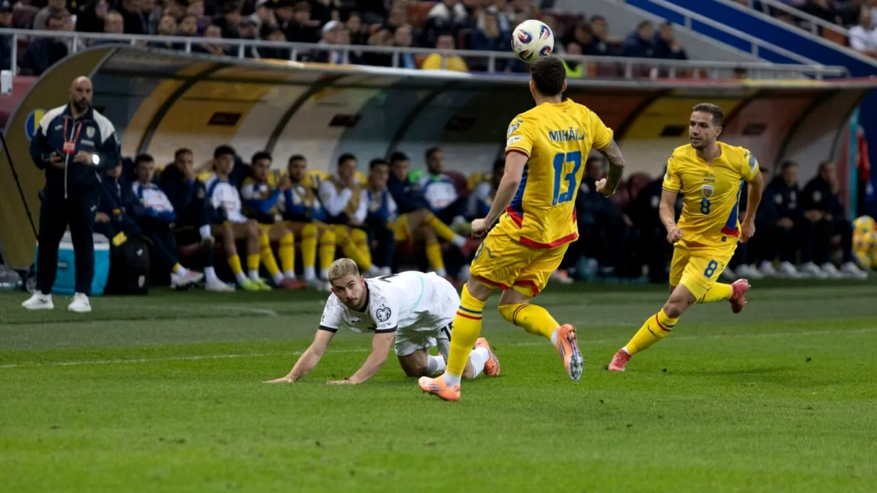 România - Austria 1-0 | VICTORIE obținută de tricolori în minutul 90+4! A marcat Virgil Ghiță cu o lovitură de cap