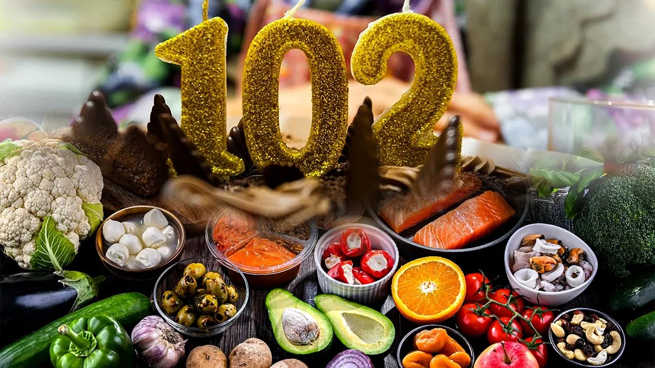 Ce mănâncă CENTENARII pentru a trăi cât mai mult și mai sănătos: Recomandările unei femei de 102 ani care lucrează la un centru de spa