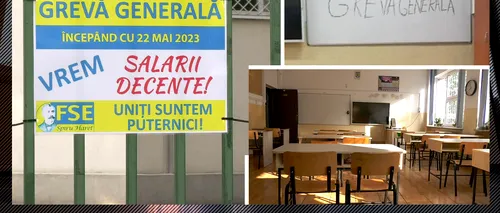VIDEO EXCLUSIV | Grevă generală în școlile din România. Director: Educația nu a fost niciodată prioritate națională. Educația nu aduce voturi