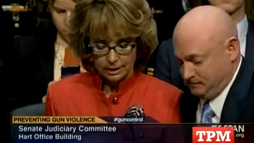 Democrata Gabrielle Giffords, împușcată în cap în 2011, și-a mustrat colegii în Congres pentru lipsa de acțiune privind armele de foc - VIDEO