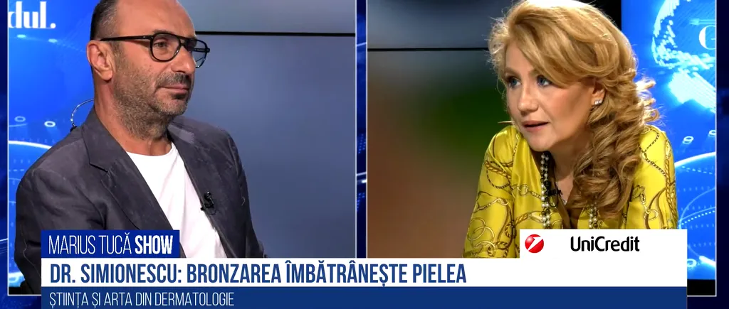 VIDEO | Prof. univ. dr. Olga Simionescu: „Sunt total împotriva bronzării, categoric îmbătrânește. Mersul la solar este criminal. Cu fiecare sesiune adițională de expunere la solar, riscul de cancer crește în progresie”