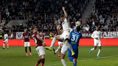 CFR Cluj, eliminată din lupta pentru titlu! Dugandzic, dat afară de Dan Petrescu, două goluri marcate pentru Rapidul lui Adrian Mutu