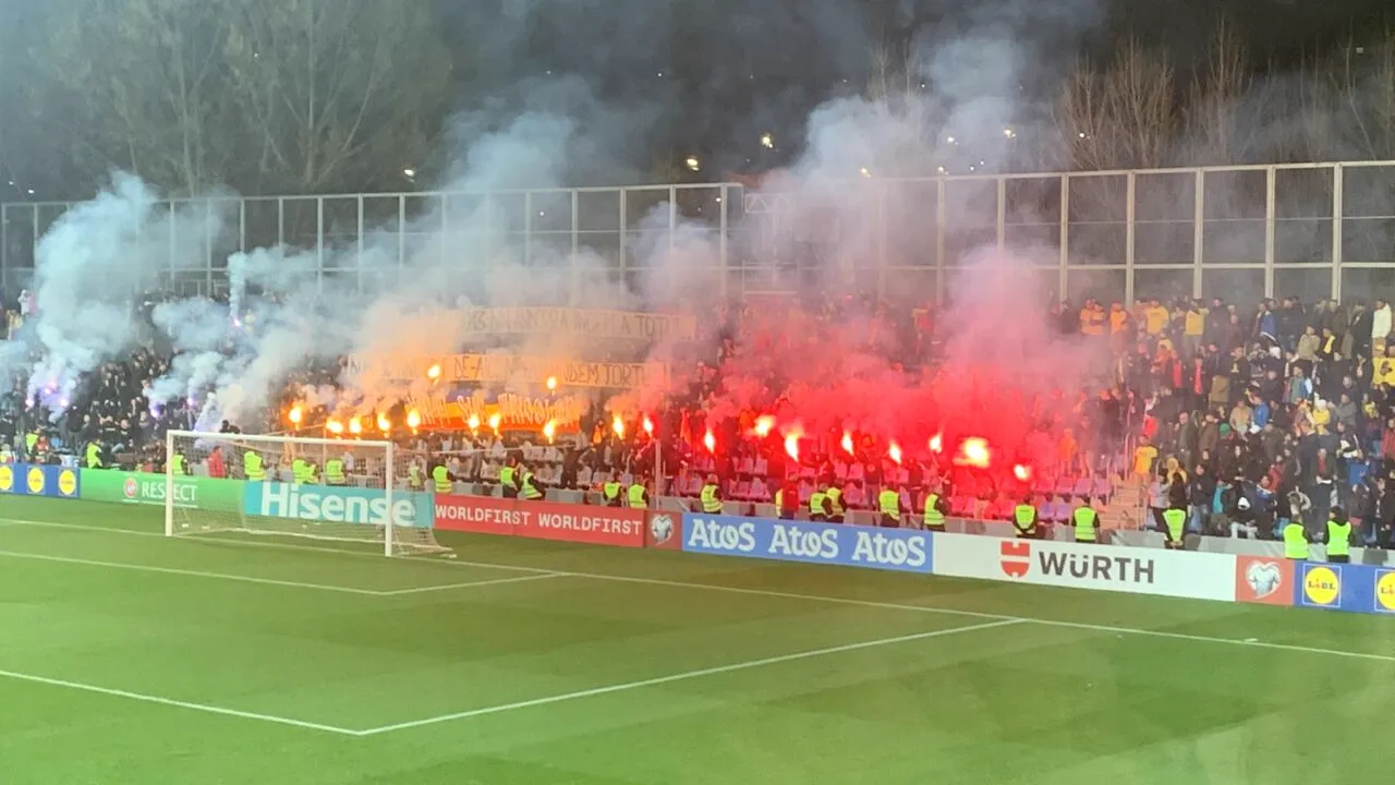 Andorra, o nucă tare pentru naționala României! Incidente în startul meciului din preliminariile Euro 2024