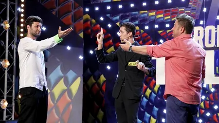 ROMÂNII AU TALENT, SEZONUL 3. Magicianul care lăsat juriul fără cuvinte a primit trei 