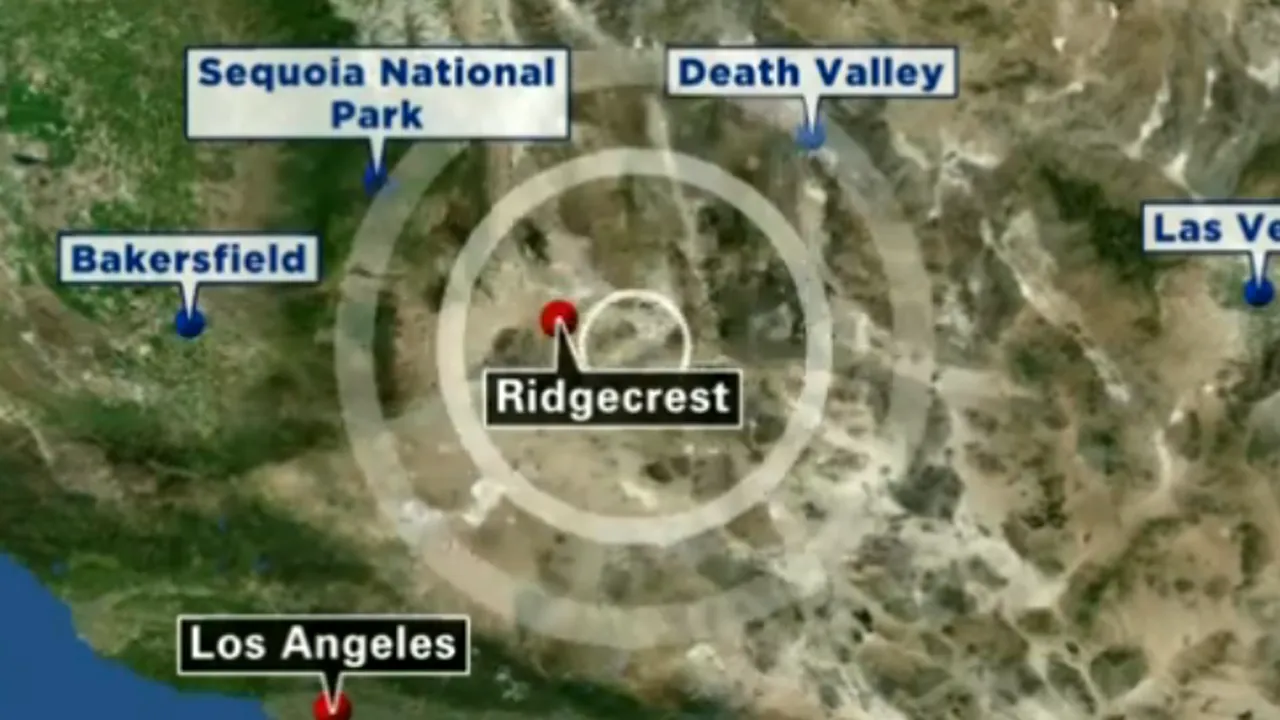 Seism major cu magnitudinea de 7,1 grade, produs în statul american California