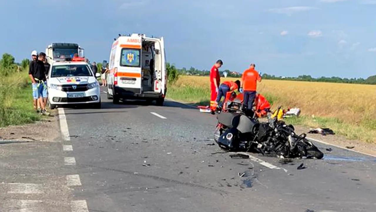 Cine este motociclistul de 50 de ani care a murit într-un accident în Giurgiu. Gabriel se stabilise în SUA și se afla acum în vacanță în România