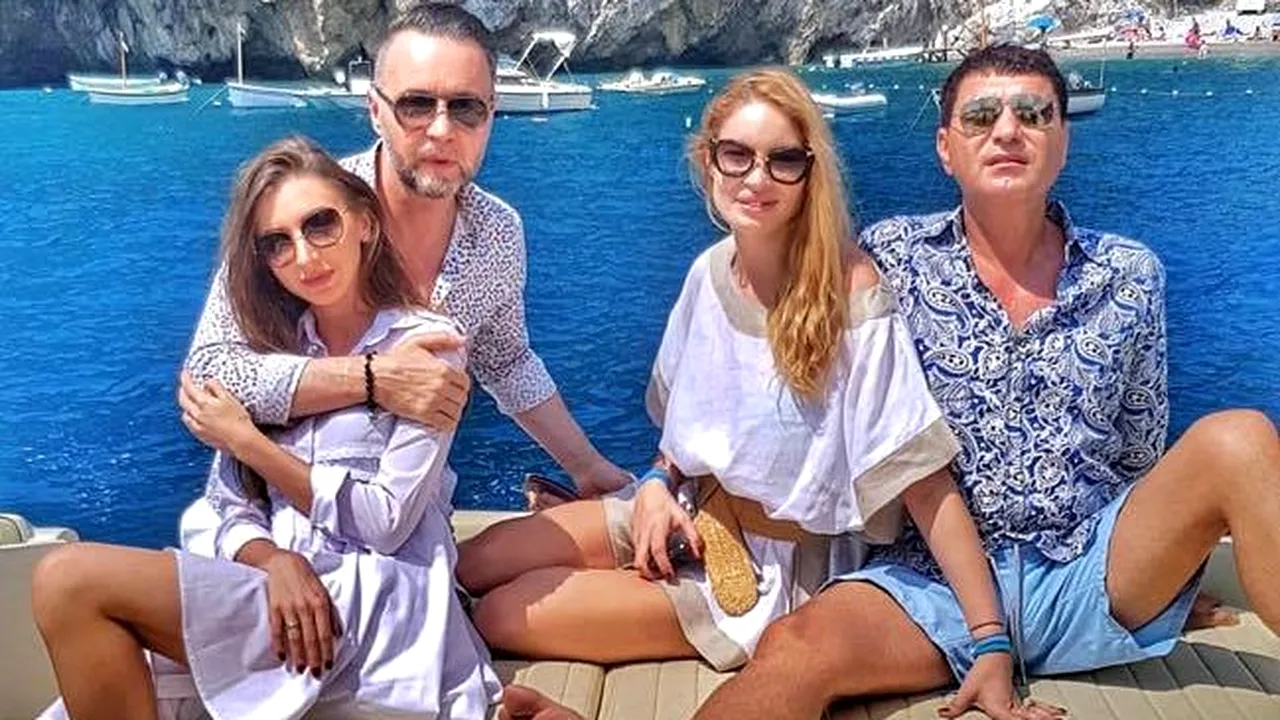 De la răcoarea gratiilor, în soarele din Capri: Cristi Borcea, cu Valentina în INSULA IUBIRII