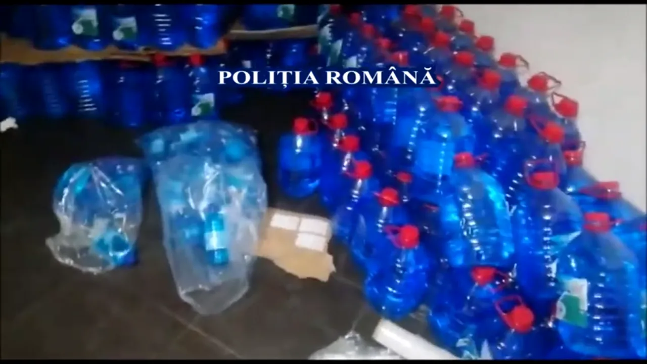 DILUANT ȘI LICHID DE PARBRIZ, vândute pe post de spirt - VIDEO