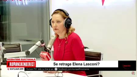 Elena Lasconi nu este curioasă să știe de ce îl susține Ludovic Orban pe Nicușor Dan și nu pe ea. Din partea cui a primit sprijin după decizia USR