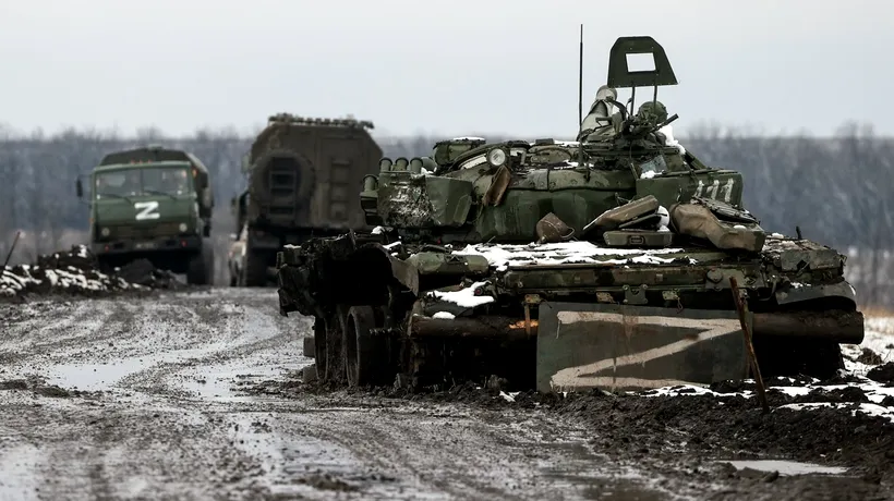 FOTO| Ce înseamnă „Z”-ul misterios scris pe tancurile rusești care au invadat Ucraina