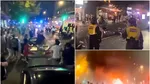 Haos pe străzile din Paris. Calificarea Franței în semifinalele Cupei Mondiale a fost urmată de incidente violente cauzate de suporterii Marocului