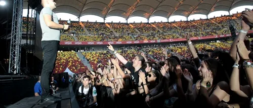 Peste 20.000 de fani s-au adunat la concertul trupei Red Hot Chili Peppers din Capitală 