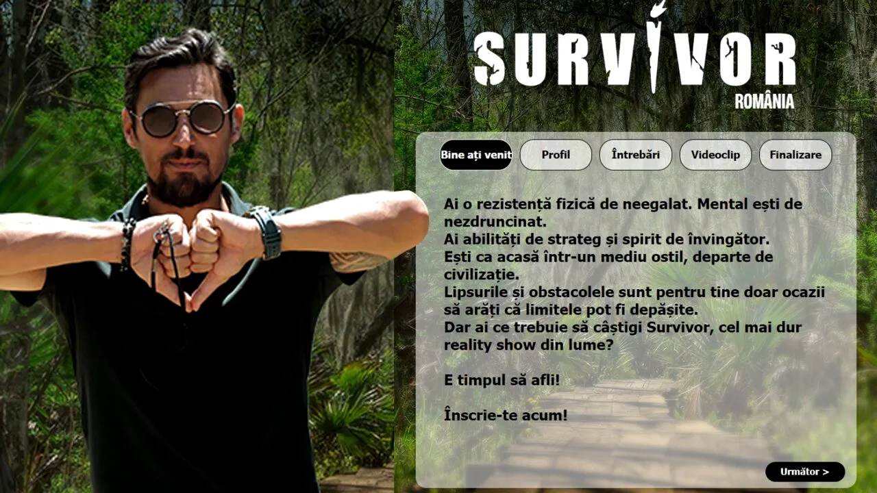 Au început înscrierile pentru Survivor România 2023. Cele 15 întrebări la care trebuie să răspunzi ca să participi la sezonul următor al show-ului de la Pro TV