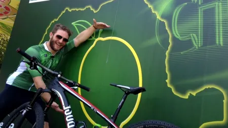 Surpriza de care au avut parte bicicliștii plecați să creeze cel mai mare desen pe GPS din România