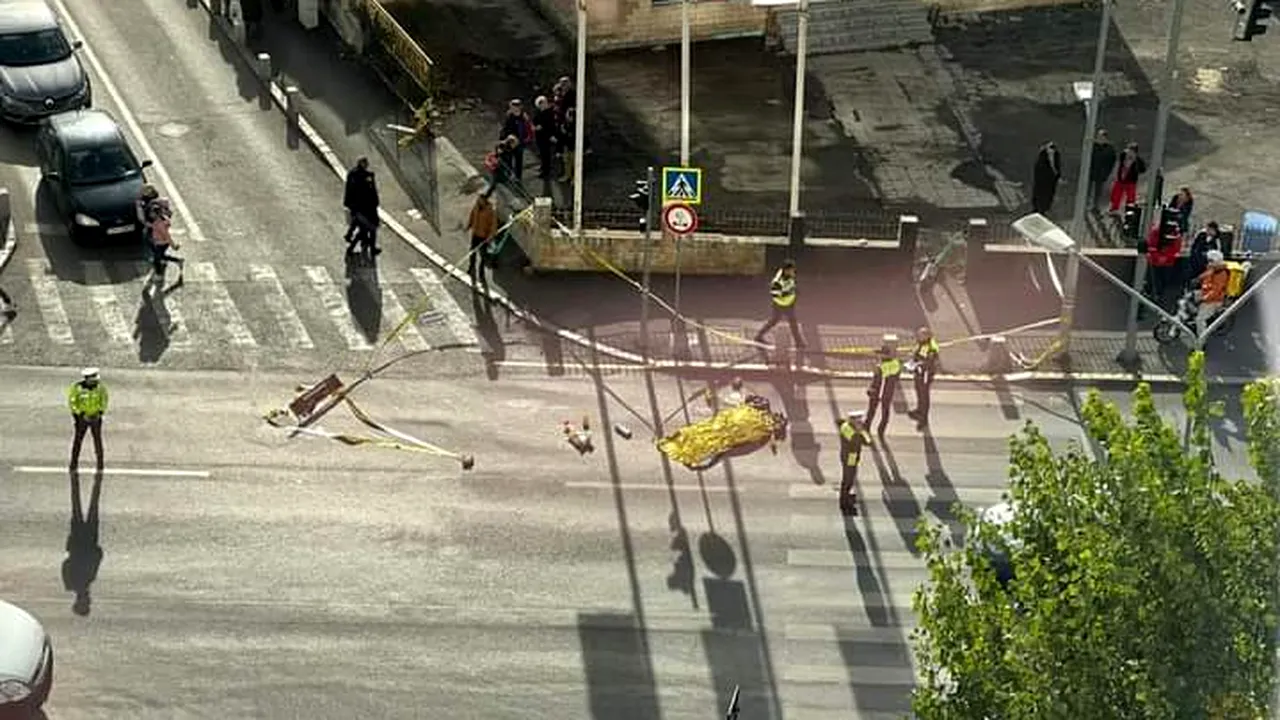 Grav accident de circulație în București: Un pieton a fost lovit mortal pe o trecere din zona Metalurgiei / Traficul este restricționat