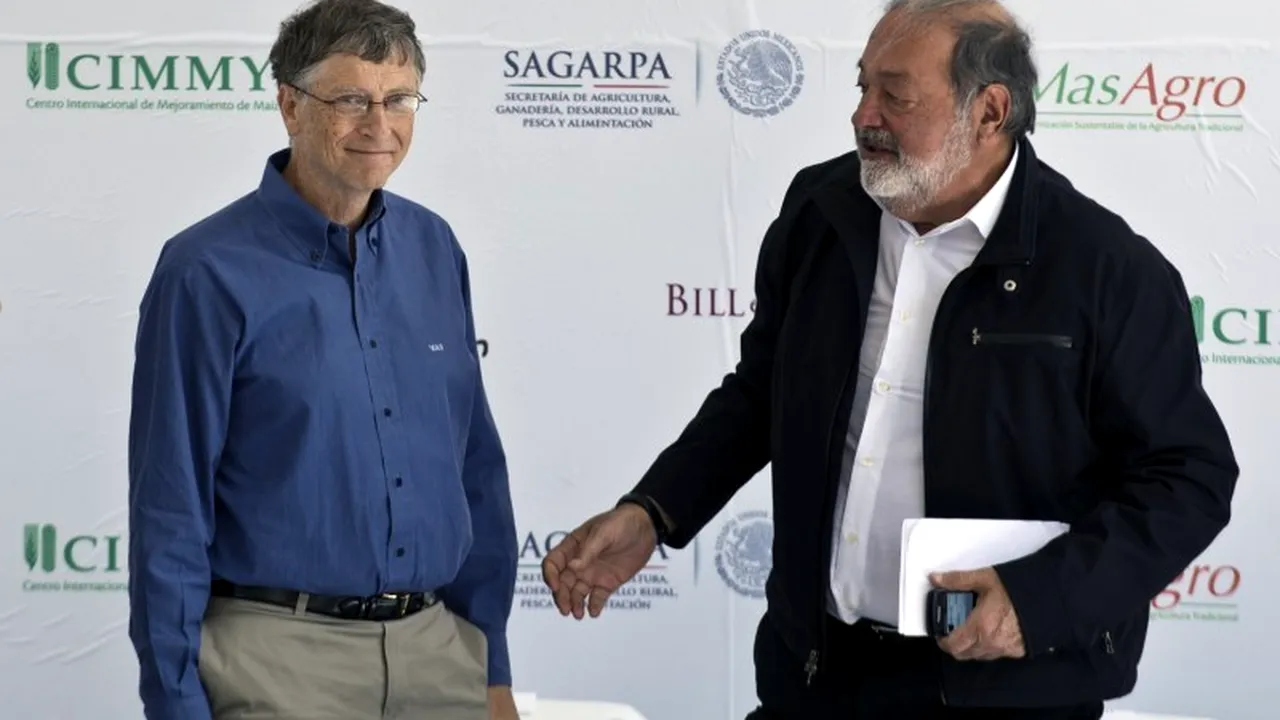 Bogații lumii au pierdut într-o săptămână 18 miliarde de dolari.  Cu cât este mai sărac mexicanul  Carlos Slim 