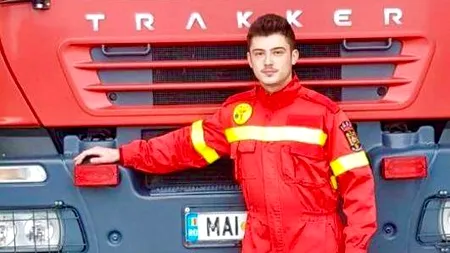 Povestea emoționantă a unui viitor pompier. Tatăl lui și-a dat viața pentru a-i salva pe alții: „Eram tare mândru de el. Îmi spunea că atunci când salvezi, ești împlinit