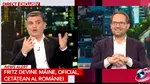 Viitorul român Dominic Fritz a încurcat versurile Imnului Național, într-un studio de televiziune. În Încercarea de a-l ajuta, moderatorul l-a încurcat și mai tare
