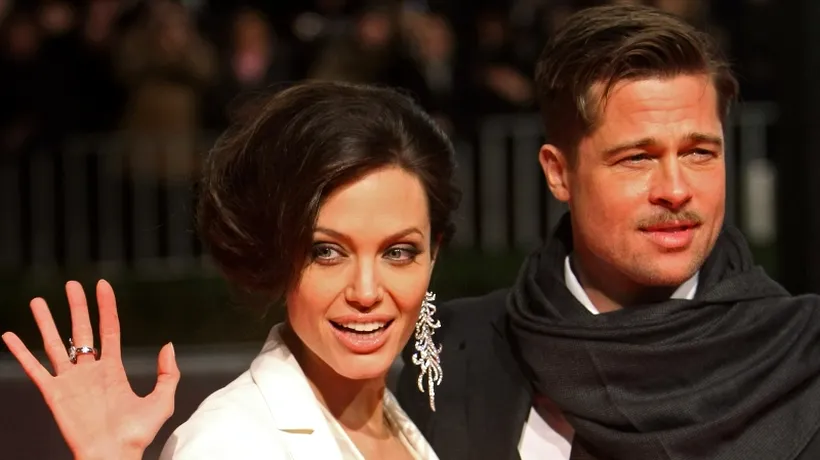 Angelina Jolie divorțează de Brad Pitt