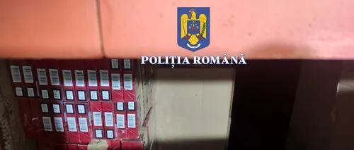 FOTO VIDEO | Fabrică clandestină și un tir plin cu ȚIGĂRI de contrabandă, descoperite de polițiști în Fălticeni