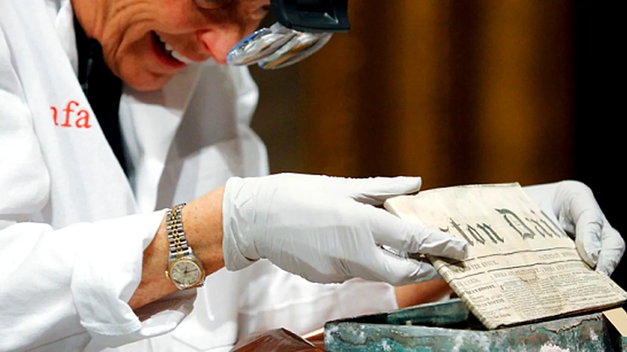 Ce au descoperit cercetătorii în cea mai veche capsulă a timpului din America