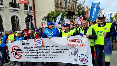 EXCLUSIV | Cartel Alfa amenință cu greva generală: ”Dacă Guvernul nu va reacționa în sens pozitiv, cu siguranță ne vom întoarce și mai mulți în stradă” - VIDEO