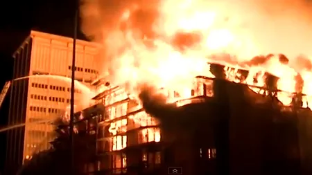 Incendiu masiv în centrul orașului Los Angeles