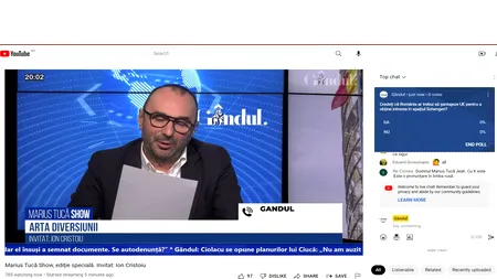 Poll Marius Tucă Show: ”Credeți că România ar trebui să șantajeze UE pentru a obține intrarea în Spațiul Schengen?”