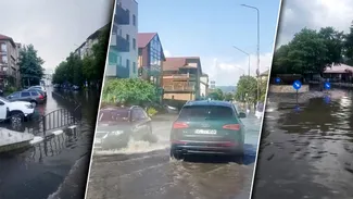 Potop la Râmnicu Vâlcea. O ploaie torențială a bulversat parțial orașul