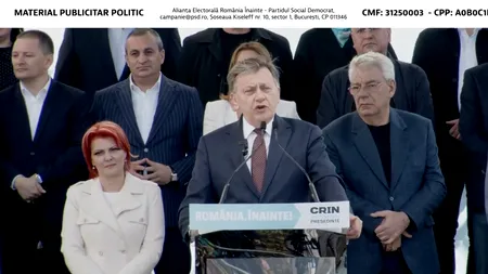 Crin Antonescu: Dușmanul meu nu e Simion, nu e Nicușor, nu e Ponta / „Cine vine și spune că are soluții magice vă MINTE”
