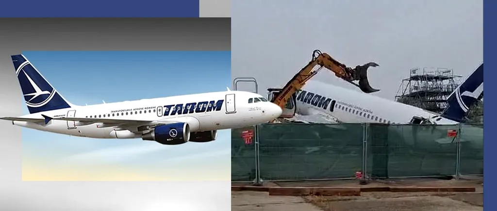 Avioanele vândute de TAROM încep să fie dezmembrate. Piesele, revalorificate, fuselajul, dus la fier vechi