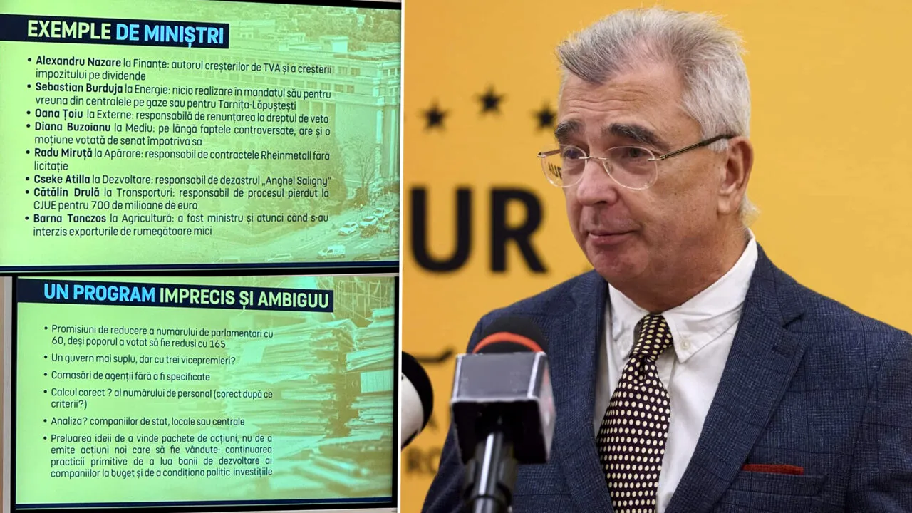 Petrișor Peiu explică de ce AUR nu poate susține Guvernul Mureșan. Ce nemulțumiri are formațiunea cu privire la programul de guvernare prezentat de premierul desemnat