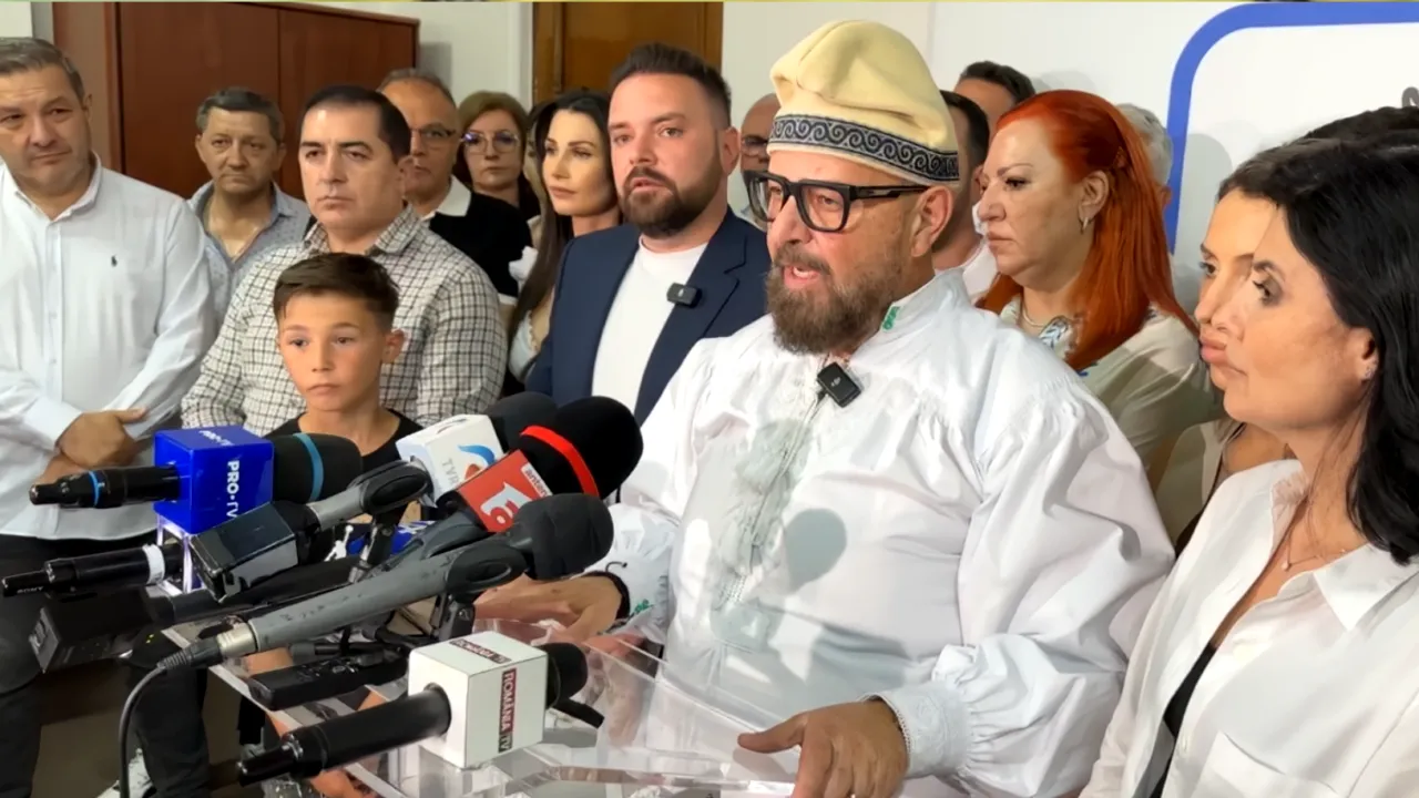 Cristian Popescu Piedone (PUSL) face declarații după ce a obținut 13%.  Vlad Popescu Piedone ar fi câștigat alegerile din Sectorul 5